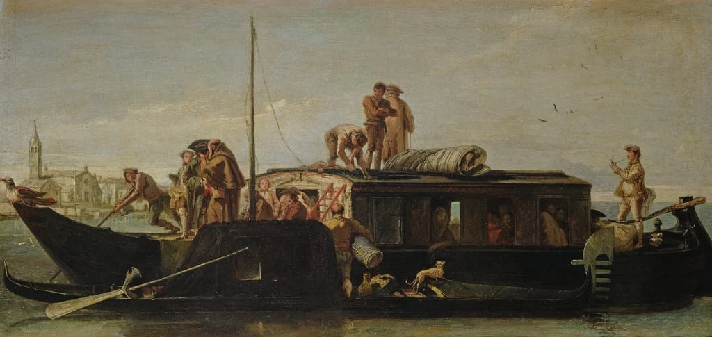 Chiatta postale veneziana - Kunsthistorisches Museum, Vienna